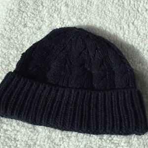 Navy beanie